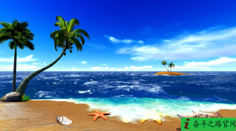 视频素材：52款 沙滩椰树
