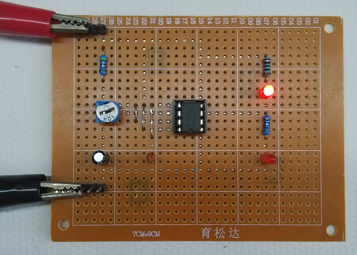 基于555定时器闪光电路设计与制作