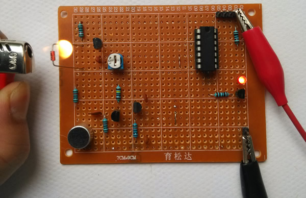模拟电子蜡烛电路设计与制作