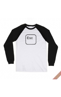 【发布】官方商城：ESC键徽标插肩袖T恤