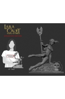 16寸Gaming Heads出品收藏版“劳拉与奥西里斯神庙”劳拉主题雕像