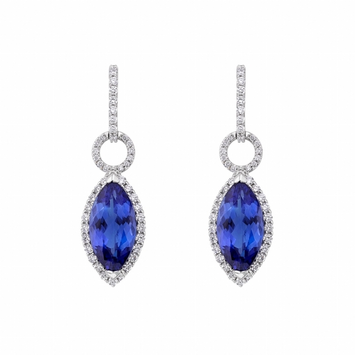 蓝宝石耳钉 / Sapphire Earring