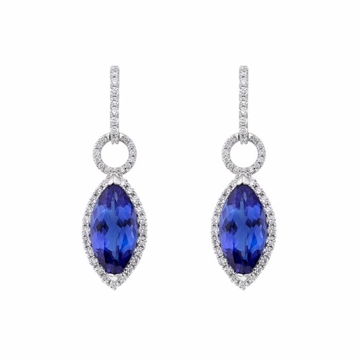 蓝宝石耳钉 / Sapphire Earring